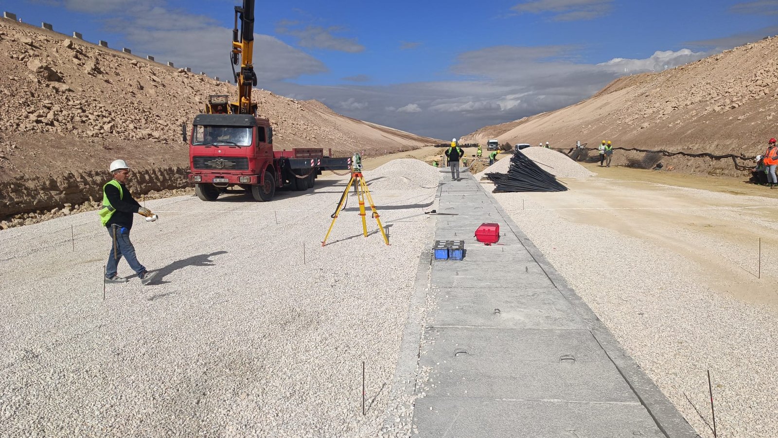Kayseri - Yozgat YHT Projesi Sanat Yapısı Uygulama Ölçümleri